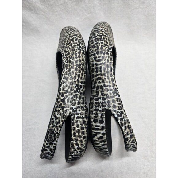 Crocs Olivia II Flat Slingback Casual Shoes Leopard Women's US Size 7 - Picture 6 of 9